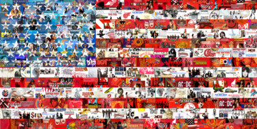 Arte digital titulada "Art Collage Poster…" por Alex Loskutov, Obra de arte original, Trabajo Digital 2D