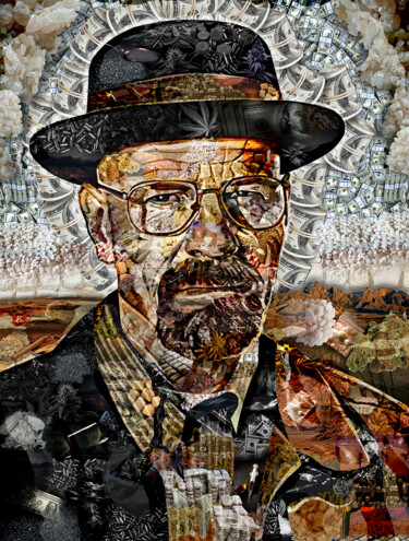 Artes digitais intitulada "Art Collage Poster…" por Alex Loskutov, Obras de arte originais, colagem digital
