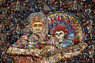 Digital Arts titled "Art Collage Poster…" by Alex Loskutov, Original Artwork, Digital Collage