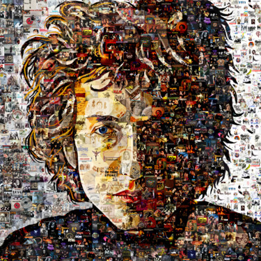 Цифровое искусство под названием "Art Collage Poster…" - Alex Loskutov, Подлинное произведение искусства, Коллажи