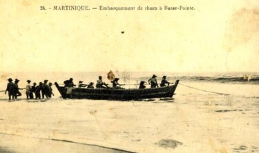 Fotografia intitolato "Embarquement de Rhum" da Alex Savy, Opera d'arte originale