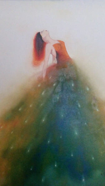 Pittura intitolato "Ballarina" da Alex Tts, Opera d'arte originale, Olio
