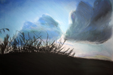 Рисунок под названием "Landscape" - Alex Z, Подлинное произведение искусства, Пастель