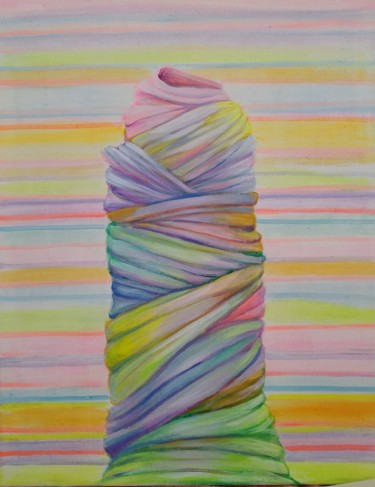 Peinture intitulée "Thumb" par Alexandra Finkelchtein, Œuvre d'art originale, Acrylique