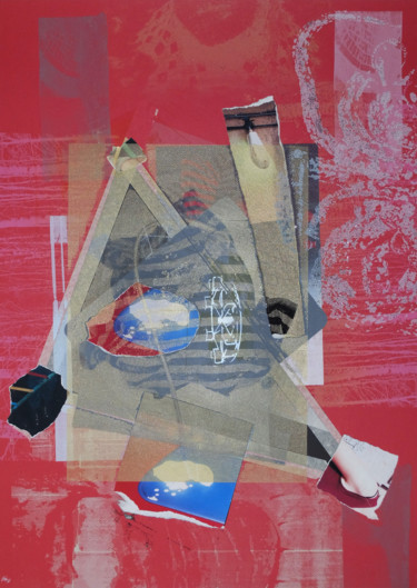 Incisioni, stampe intitolato "Untitled (#20200501…" da Alexander Bondar, Opera d'arte originale, Serigrafia