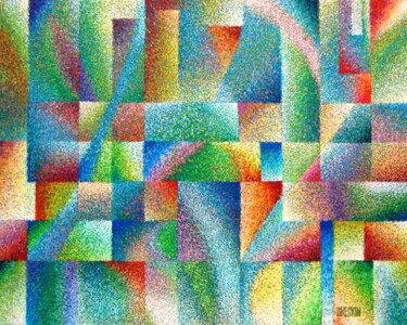 Peinture intitulée "Цвет музыки 1" par Alexander Breskin, Œuvre d'art originale, Huile