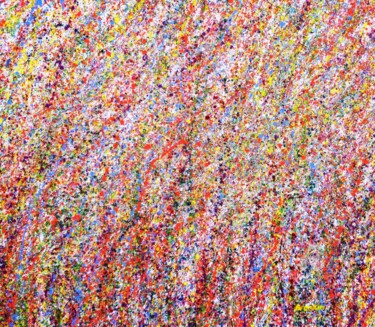 Malarstwo zatytułowany „Цветущий аромат вет…” autorstwa Alexander Breskin, Oryginalna praca, Olej Zamontowany na Drewniana r…