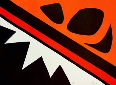 Impressões e gravuras intitulada ""La Grenouille et l…" por Alexander Calder, Obras de arte originais, Litografia
