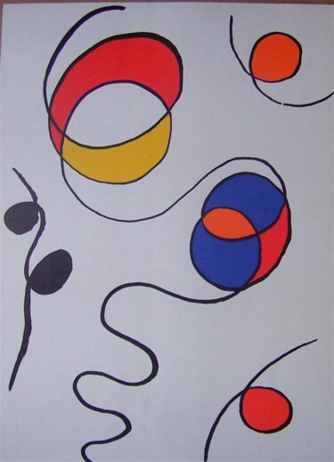绘画 标题为“Alexander Calder -…” 由Alexander Calder, 原创艺术品