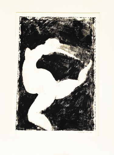 "Running" from the series "Carmen-Juan" Printmaking titled ""Running" from the…" by Alexander Chalovsky, Original Artwork, Engraving