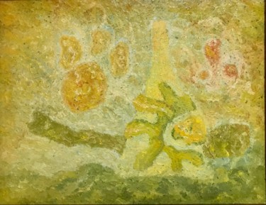Картина под названием "Весёлый натюрморт" - Александр Дикун, Подлинное произведение искусства, Масло