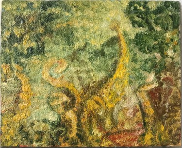 Картина под названием "Встреча 3" - Александр Дикун, Подлинное произведение искусства, Масло