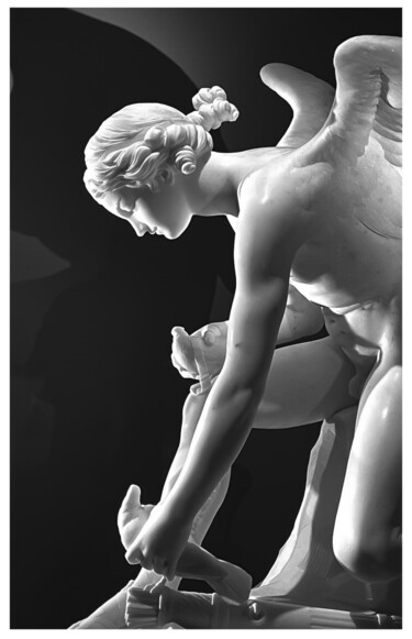Fotografia intitulada "Amour assis au bord…" por Alexander Lomsdon, Obras de arte originais, Fotografia Não Manipulada