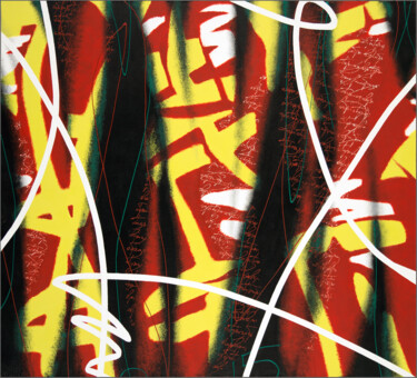 The Silk Road Peinture intitulée "The Silk Road" par Alexander Oligerov, Œuvre d'art originale, Acrylique