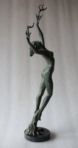 Sculpture titled "Transformation" by Alexandr Karat, Original Artwork, Bronze