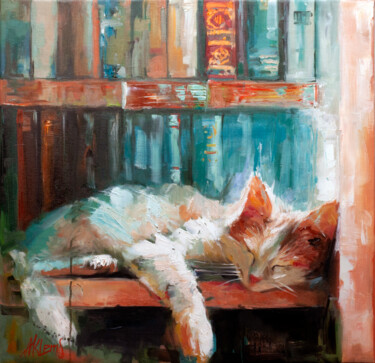 Painting titled "Sweet dream of the…" by Alexandr Klemens, Original Artwork, Oil