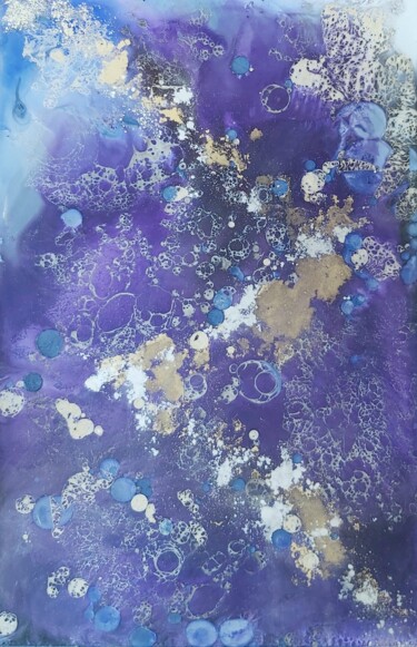 Pittura intitolato "Lilac dreams" da Alexandra Amelchenko (As_Art), Opera d'arte originale, Acrilico