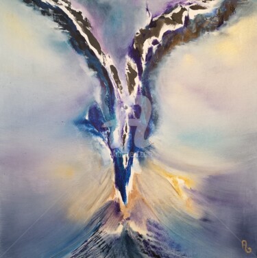Peinture intitulée "Emergence" par Alexandra Goris, Œuvre d'art originale, Huile