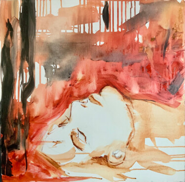 Malerei mit dem Titel "Dream about you" von Alexandra Jagoda, Original-Kunstwerk, Öl