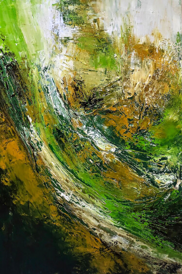 Pintura intitulada "GAIA 1" por Alexandra Petropoulou, Obras de arte originais, Acrílico