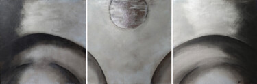 Картина под названием "Intuition spirituel…" - Alexandra Pirondeau, Подлинное произведение искусства, Акрил Установлен на Де…