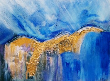 Pittura intitolato "The Wave" da Alexandra Roberts, Opera d'arte originale, Acrilico