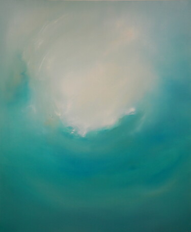 Peinture intitulée "Bowl of light 2" par Alexandra Van Lierde, Œuvre d'art originale, Huile