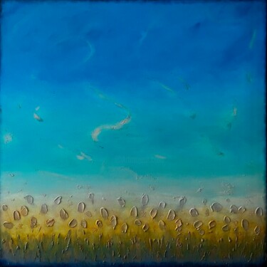 Painting titled "Summer Breeze" by Alexandra Ziolkowska, Original Artwork, Acrylic