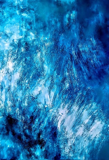 Ocean floor Peinture intitulée "Ocean floor" par Αλεξάνδρα Πετρόπουλου, Œuvre d'art originale, Acrylique Monté sur Châssis