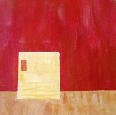 Peinture intitulée "Red" par Alexandra Sharrock, Œuvre d'art originale, Huile