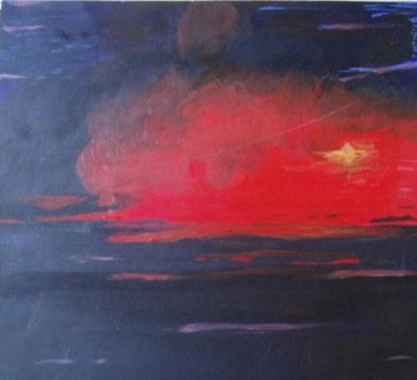 Pittura intitolato "Storm" da Alexandra Sharrock, Opera d'arte originale, Olio