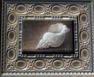 Картина под названием "Shell" - Alexandre Barberà-Ivanoff, Подлинное произведение искусства, Масло