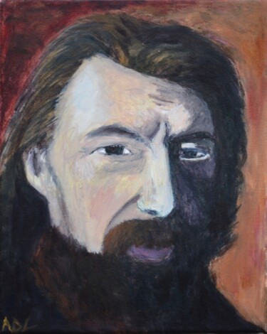 Pittura intitolato "Portrait d'Alexei P…" da Alexandre David Lejuez, Opera d'arte originale, Acrilico Montato su Telaio per…