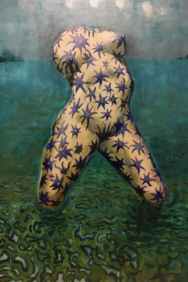 Peinture intitulée "Vénus" par Alexandre Domjan, Œuvre d'art originale, Acrylique