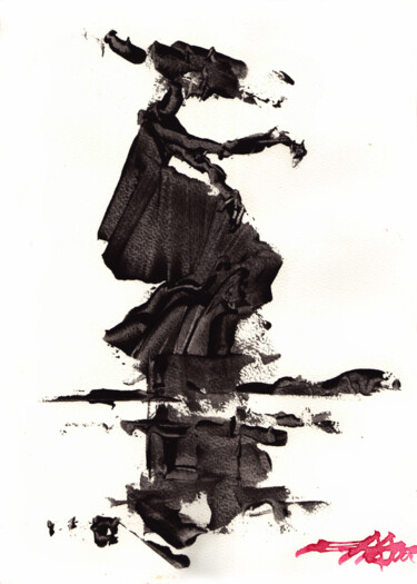 Картина под названием "N°841 Néréide" - Alexandre Dumitrescu, Подлинное произведение искусства, Акрил
