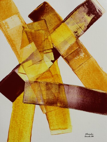 Peinture intitulée "Peinture oxyde de f…" par Alexandre Emonds-Alt, Œuvre d'art originale, Acrylique