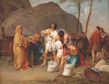 Painting titled "Les frères de Josep…" by Alexandre Ivanov, Original Artwork, Oil