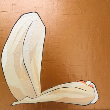 Pintura titulada "Nude art I-22" por Alexandre Moore Rockefeller, Obra de arte original, Acrílico