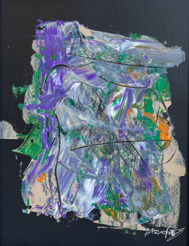 Картина под названием "TRIP" - Alexandre Pinto, Подлинное произведение искусства, Акрил Установлен на Деревянная рама для но…