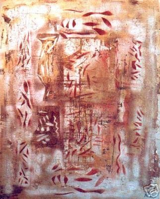 Painting titled "Composition Or Roug…" by Alexandre Pons, Original Artwork