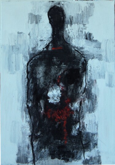 Painting titled "MISHIMA,25 NOVEMBRE…" by Alexandre Pons, Original Artwork, Oil