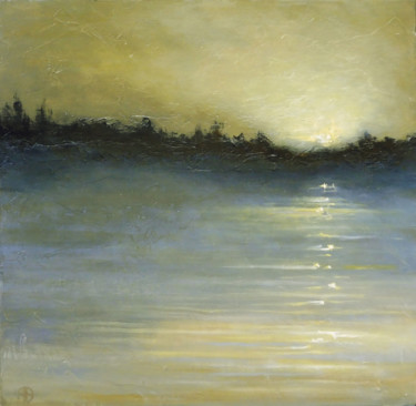 PROMESSE DE L'AUBE 50x50 cm © par Alexandre Bois