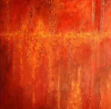 Peinture intitulée "CADIUM CARDIO" par Alexandre Bois, Œuvre d'art originale