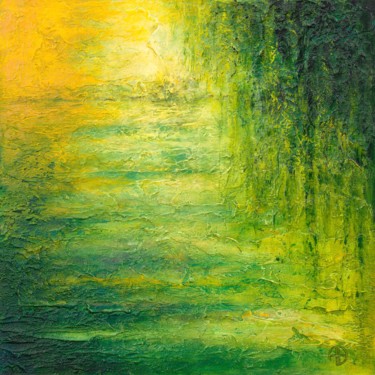 Painting titled "PLEURS" by Alexandre Bois, Original Artwork