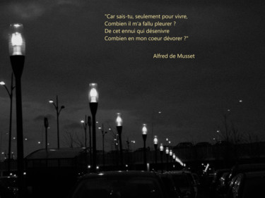 Фотография под названием "Solitude" - Alexandre Nolet, Подлинное произведение искусства, Фотомонтаж
