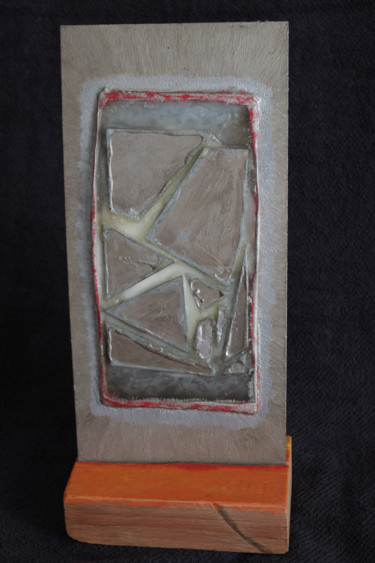 Skulptur mit dem Titel "Portrait of an spli…" von Alexandre Pinhel, Original-Kunstwerk, Metalle