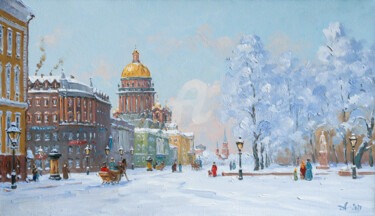 Peinture intitulée "Saint Petersburg, I…" par Alexander Alexandrovsky, Œuvre d'art originale, Huile