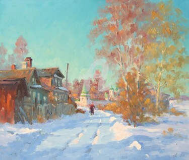 Painting titled "Evening" by Alexander Alexandrovsky, Original Artwork