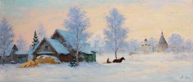 "The Old Ladoga. Fro…" başlıklı Tablo Alexander Alexandrovsky tarafından, Orijinal sanat, Petrol