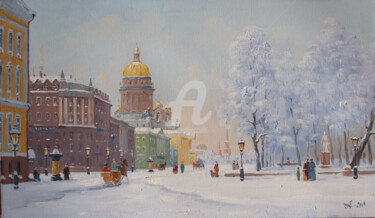Painting titled "Saint Petersburg. T…" by Alexander Alexandrovsky, Original Artwork, Oil